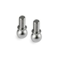 Xray X4 PIVOT BALL 4.9MM WITH M3x5.5MM THREAD - HUDY SPRING STEEL (2) X303262