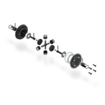 Xray X4 BB GEAR DIFFERENTIAL FOR UNI BULKHEADS - SET X304903