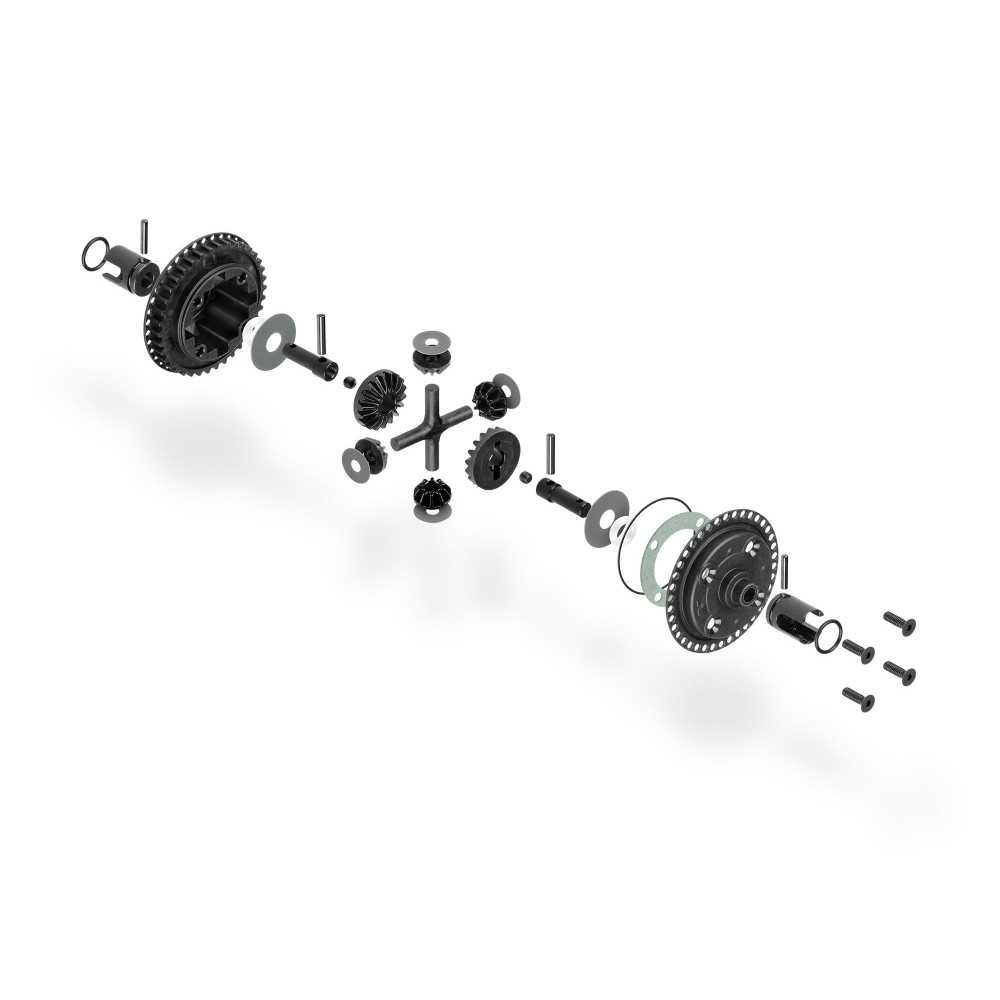 Xray X4 BB GEAR DIFFERENTIAL FOR UNI BULKHEADS - SET X304903