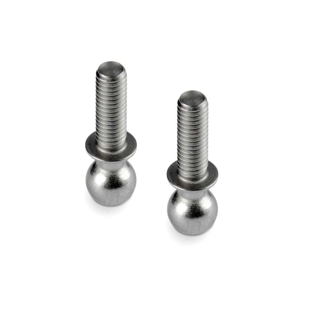Xray BALL END 4.9MM WITH 9MM THREAD - HUDY SPRING STEEL (2) X372659 Xray BALL END 4.9MM WITH 9MM THREAD - HUDY SPRING STEEL (2) X372659