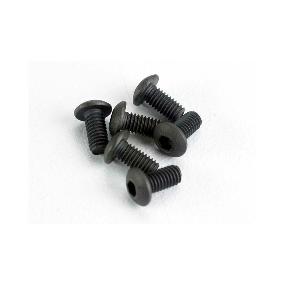 Traxxas Screws 3x6mm button-head machine (hex drive) (6) TRX2575