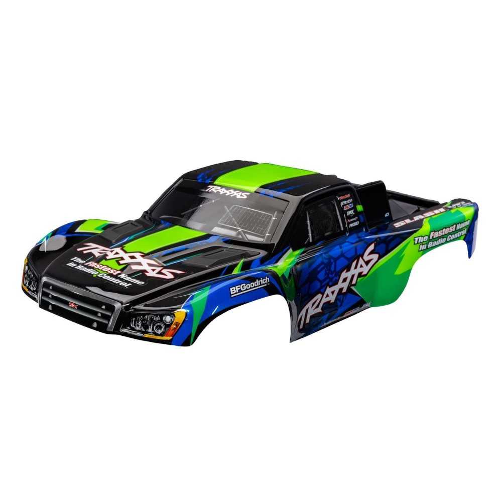 Traxxas Slash Green Clipless Body TRX6812-GRN Traxxas Slash Green Clipless Body TRX6812-GRN