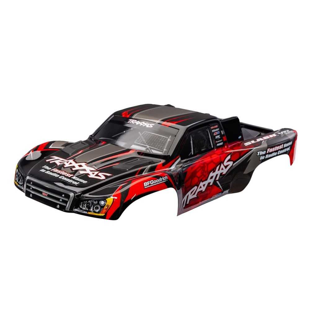 Traxxas Body Slash VXL Red Clipless TRX6812-RED Traxxas Body Slash VXL Red Clipless TRX6812-RED