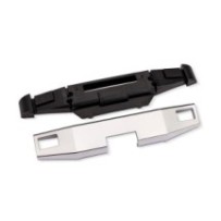 Traxxas X-Truck BIGFOOT 8 4X4 Chrome Front Bumper w Support TRX7686