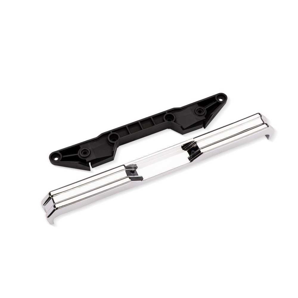 Traxxas X-Truck BIGFOOT 8 4X4 Chrome Rear Bumper w Support TRX7687 Traxxas X-Truck BIGFOOT 8 4X4 Chrome Rear Bumper w Support TRX7687