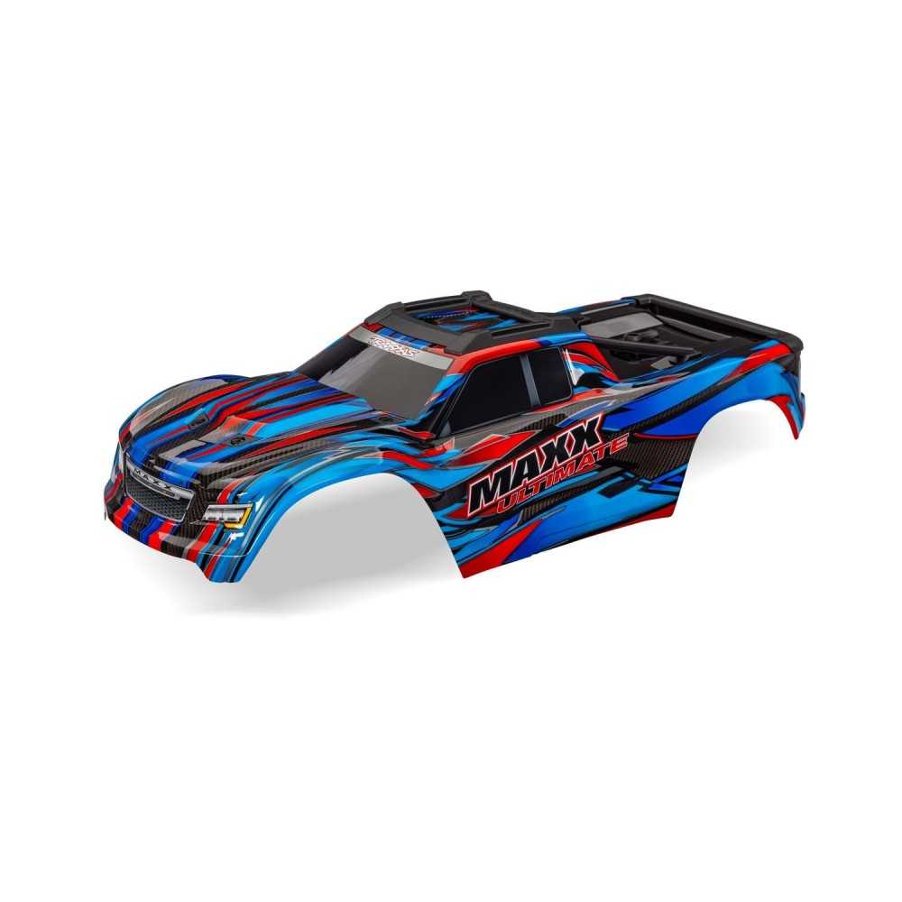 Traxxas Body, Maxx Ultimate, blue (painted, decals applied) (fits Maxx with extended chassis (352mm wheelbase)) TRX9067-BLUE Traxxas Body, Maxx Ultimate, blue (painted, decals applied) (fits Maxx with extended chassis (352mm wheelbase)) TRX9067-BLUE