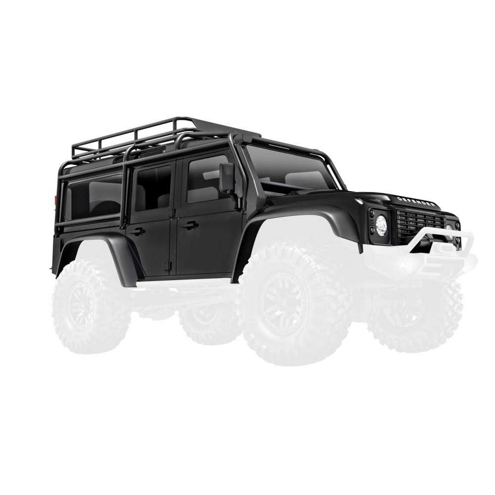 Carrocería negra ensamblada Traxxas TRX-4M Land Rover Defender TRX9712-BLK Carrocería negra ensamblada Traxxas TRX-4M Land Rover Defender TRX9712-BLK