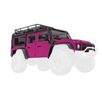 Carrocería rosa ensamblada Traxxas TRX-4M Land Rover Defender TRX9712-PINK