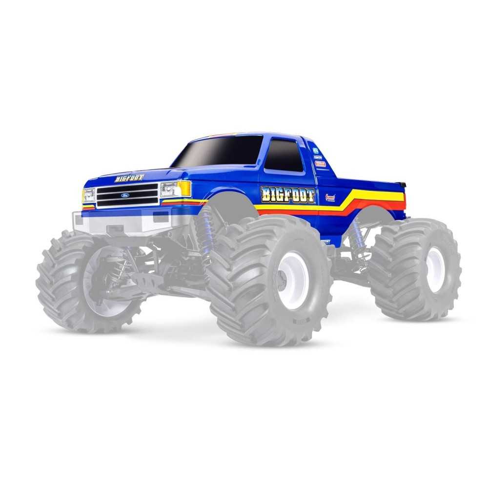 Traxxas BODY X-Maxx MT Body Bigfoot No. 8 Complete TRX7691-BLUE Traxxas BODY X-Maxx MT Body Bigfoot No. 8 Complete TRX7691-BLUE