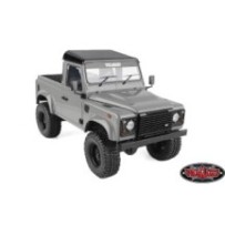 Coche RC crawler RC4WD Gelande II RTR con carrocería 2015 Land Rover Defender D90 gris RC4RTR0065