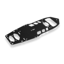 Xray X12 ALU 1-PIECE CHASSIS FOR FLOATING SERVO - 1.5MM - SWISS 7075 T6 X371125