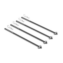 Hudy HUDY CARBON TIRE STICK 1/10 ON-ROAD & OFF-ROAD WHEELS WITH 5MM MOUNTING HOLE (4) H105121