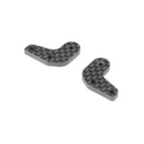 Xray STEERING BLOCK CARBON EXTENSIONS - 2 DOTS (L+R) X332292