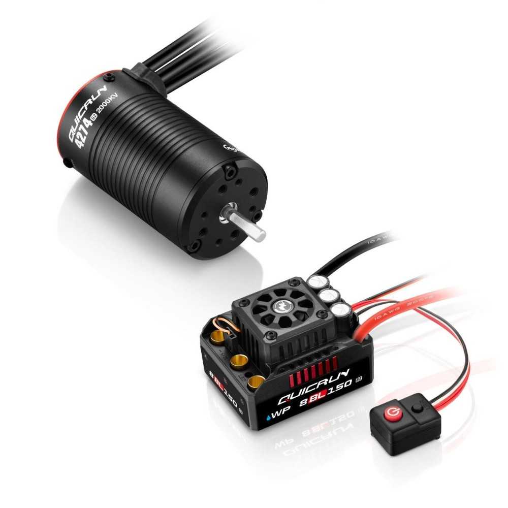 Hobbywing Hobbywing Combo WP8BL150 G2 4274SL 2000kV G2 Sensorless HW38030401 Hobbywing Hobbywing Combo WP8BL150 G2 4274SL 2000kV G2 Sensorless HW38030401