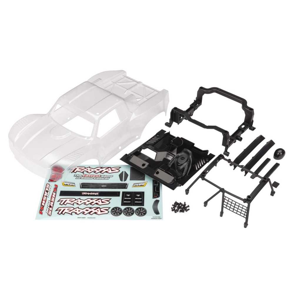 Carrocería transparente Mini Slash 4X4 Traxxas TRX10811