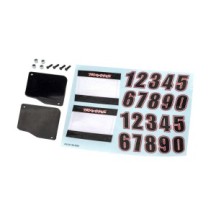 Placas numeradas L y R Traxxas TRX10813
