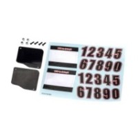 Placas numeradas L y R Traxxas TRX10813