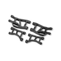 Trapecios delanteros superiores e inferiores negro Traxxas TRX10831