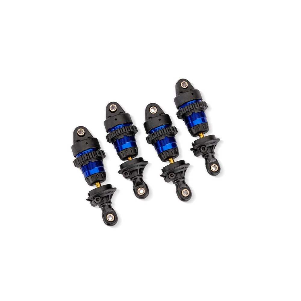 Amortiguadores Mini GTR Cortos Aluminio Azul 4uds Traxxas TRX10865-BLUE Amortiguadores Mini GTR Cortos Aluminio Azul 4uds Traxxas TRX10865-BLUE