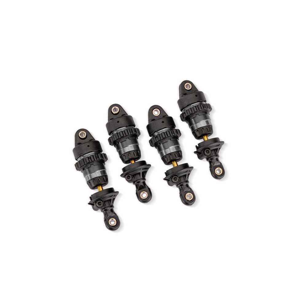 Amortiguadores Mini GTR Cortos Aluminio Gris 4uds Traxxas TRX10865-GRAY Amortiguadores Mini GTR Cortos Aluminio Gris 4uds Traxxas TRX10865-GRAY