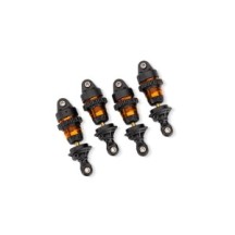 Amortiguadores Mini GTR Cortos Aluminio Naranja 4uds Traxxas TRX10865-ORNG