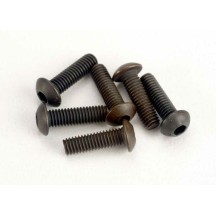 Tornillo Traxxas con Cabeza de Botón 3x10mm (6) TRX2577