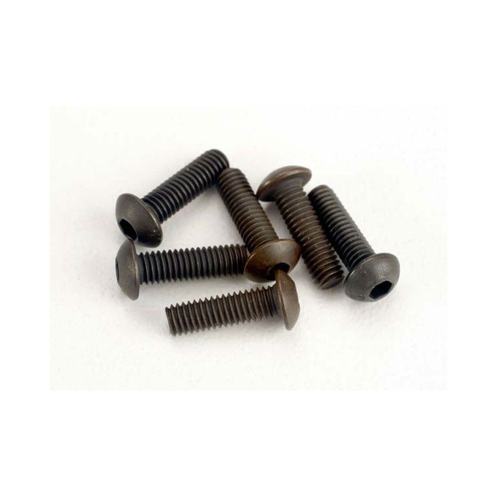 Tornillo Traxxas con Cabeza de Botón 3x10mm (6) TRX2577 Tornillo Traxxas con Cabeza de Botón 3x10mm (6) TRX2577