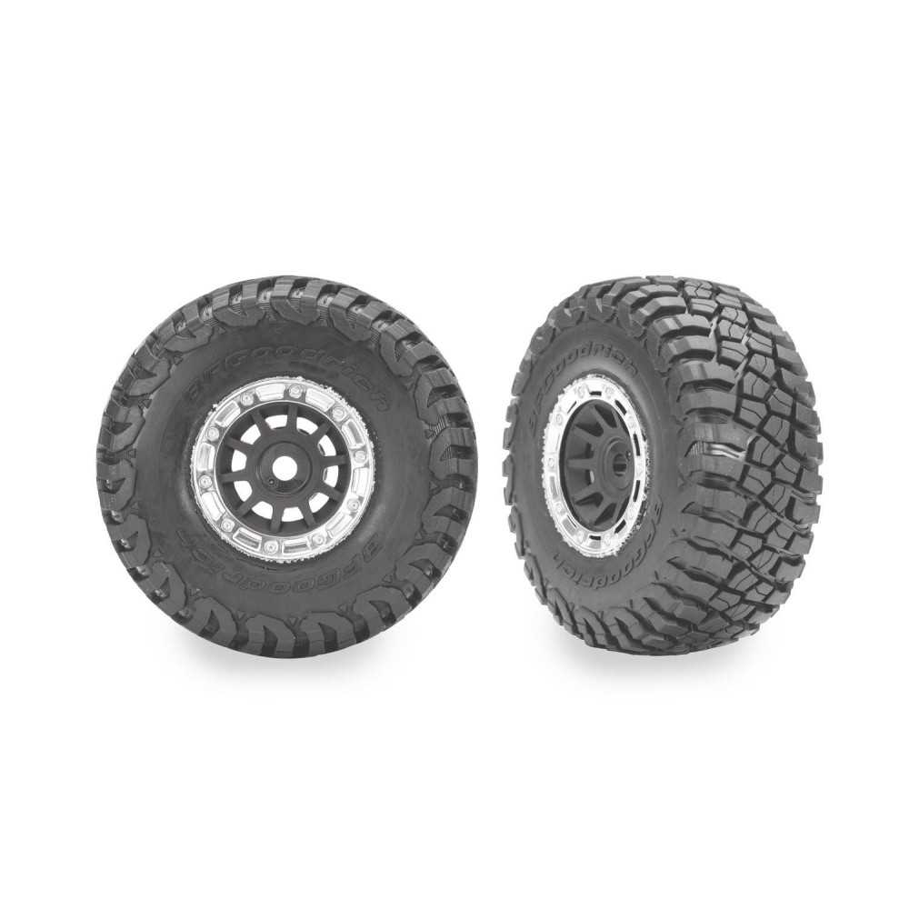 Ruedas 1.4" Gris y Cromado BFG Mud-Terrain Traxxas TRX10870-GRAY Ruedas 1.4" Gris y Cromado BFG Mud-Terrain Traxxas TRX10870-GRAY