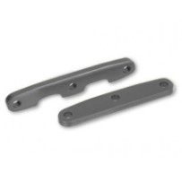Barras de amarre aluminio gris delantera y trasera Traxxas TRX6823-GRAY