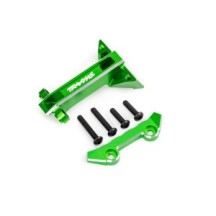 Refuerzo torre amortiguador delantera aluminio verde Traxxas TRX9061-GRN