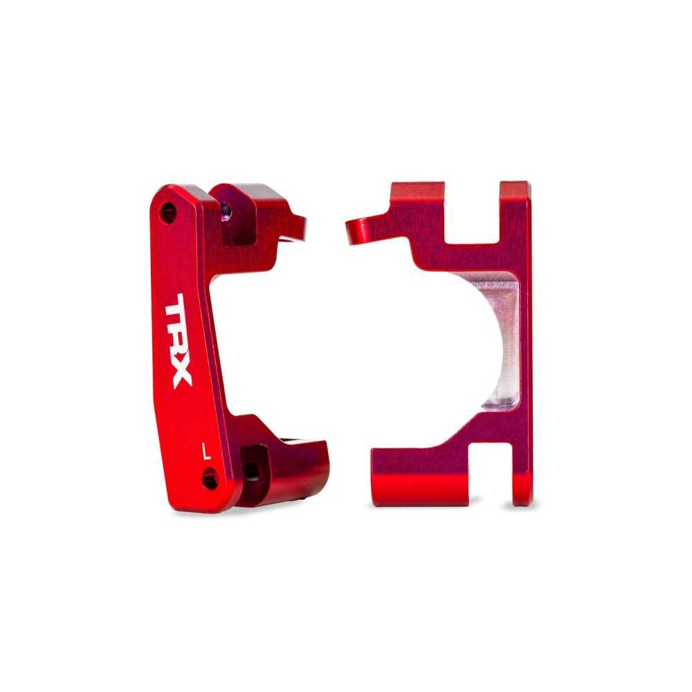 Soporte de mangueta delantero aluminio rojo Traxxas TRX9063-RED Soporte de mangueta delantero aluminio rojo Traxxas TRX9063-RED