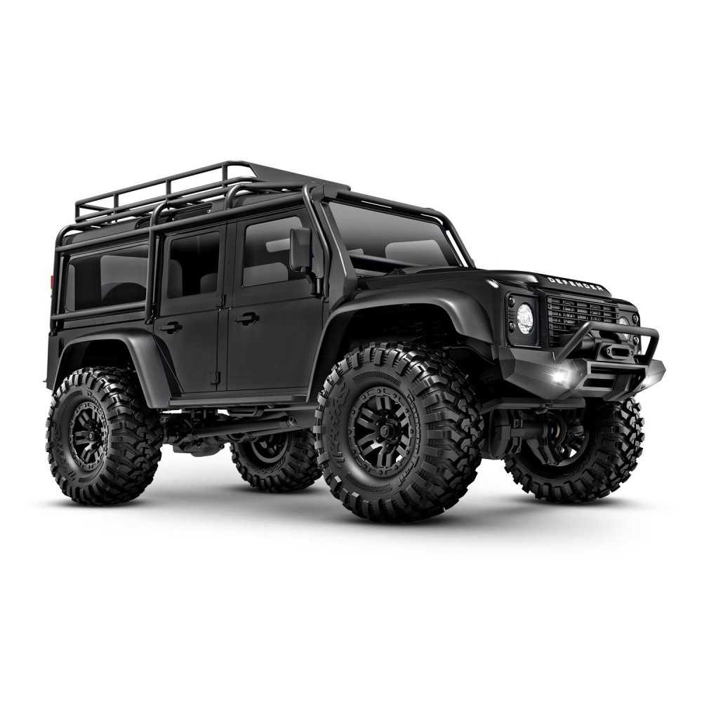 Coche Rc Crawler Traxxas TRX-4M Land Rover 1/18 negro RTR TRX97054-1-BLK Coche Rc Crawler Traxxas TRX-4M Land Rover 1/18 negro RTR TRX97054-1-BLK
