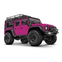 Coche Rc Crawler Traxxas TRX-4M Land Rover 1/18 rosa RTR TRX97054-1-PINK