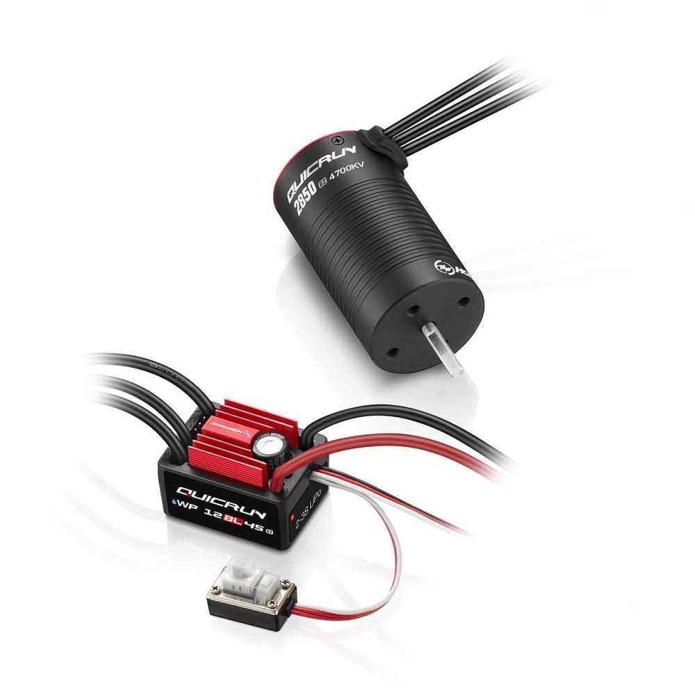 Hobbywing Hobbywing Combo WP12BL45 G2 2850SL-4700kV-G2 HW38030214 Hobbywing Hobbywing Combo WP12BL45 G2 2850SL-4700kV-G2 HW38030214