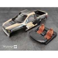 Bittydesign Bittydesign ROCK1 1/10 clear body for Vanquish VS4-10 Phoenix Rock Crawler, Pre-Cut, 1mm BDCR-RK1-VS4