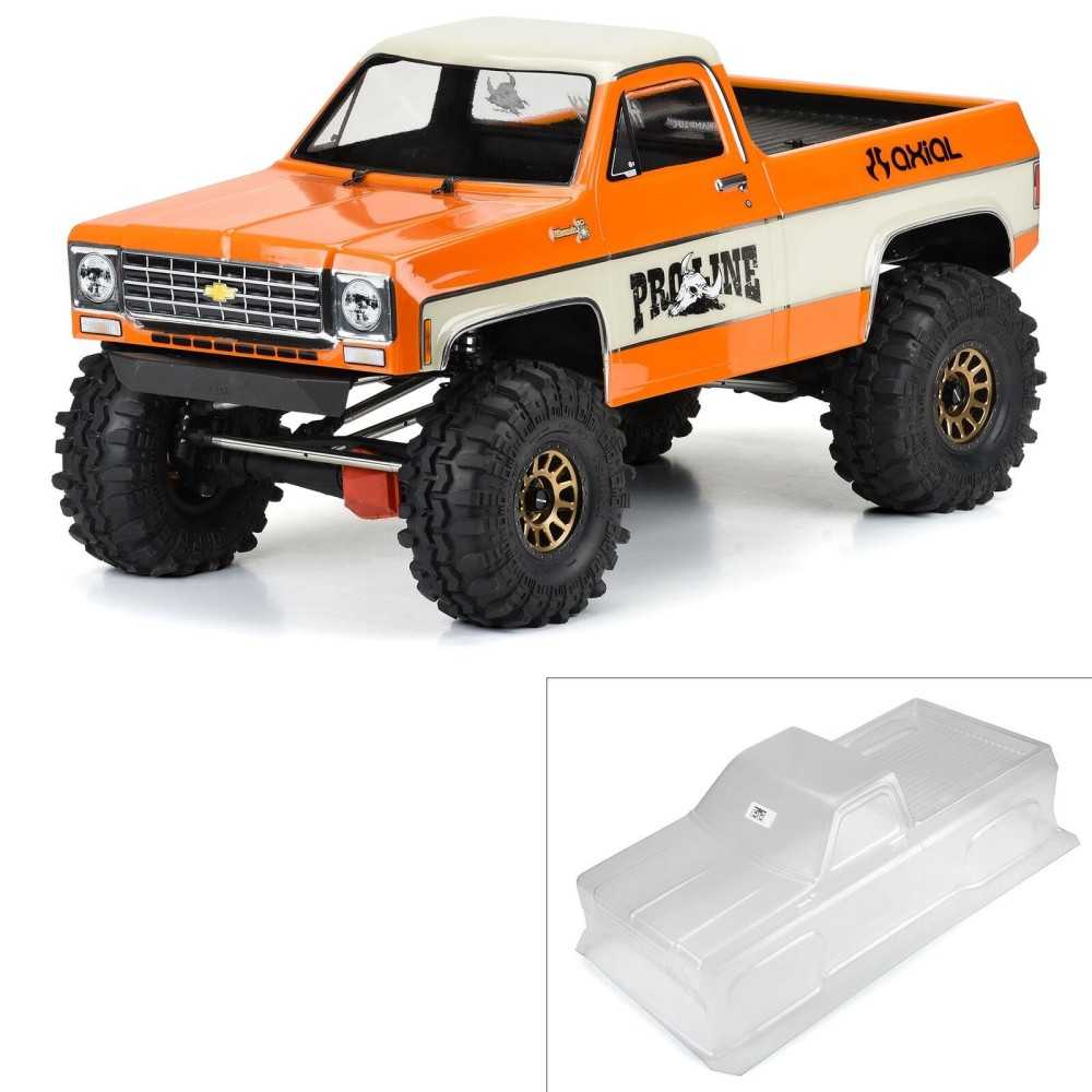 Proline Proline 1/6 1978 Chevy K-10 Clear Body: SCX6 PRO359800 Proline Proline 1/6 1978 Chevy K-10 Clear Body: SCX6 PRO359800