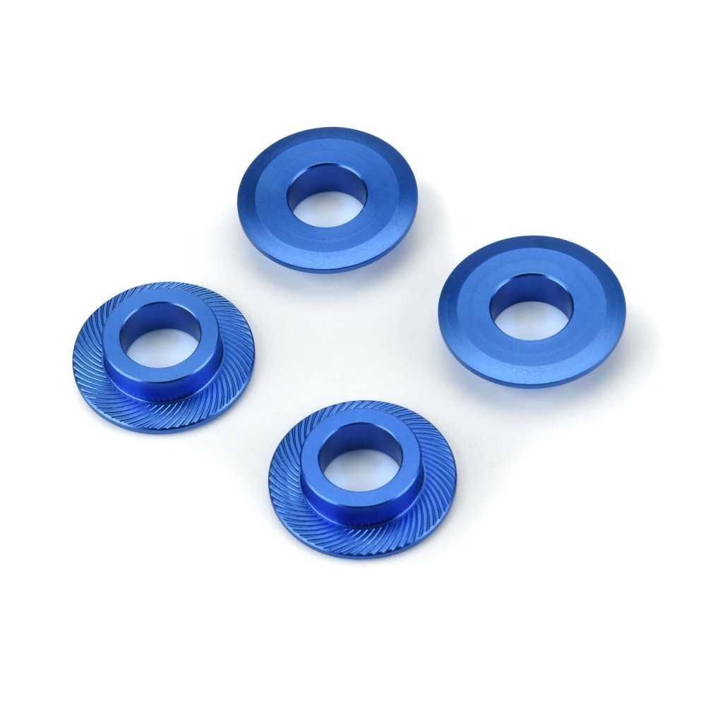 Proline 1/5 Billet Adapter Washer Aluminum F/R (4) Blue (PRO637900) PR6379-00 Proline 1/5 Billet Adapter Washer Aluminum F/R (4) Blue (PRO637900) PR6379-00