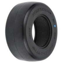 Proline Reaction HP SC 2.2"/3.0" Ultra Blue Drag Racing BELTED Tires (2) for SC Trucks Rear (PRO1017003) PR10170-03