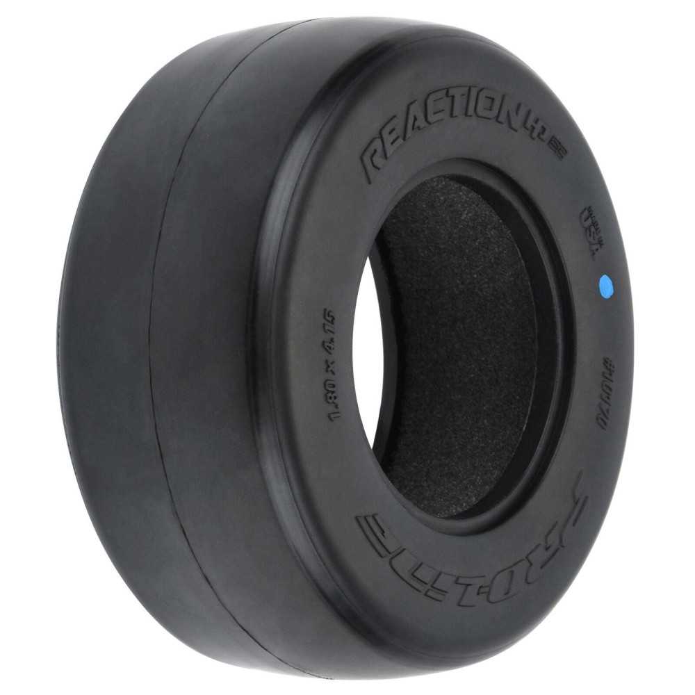 Proline Reaction HP SC 2.2"/3.0" Ultra Blue Drag Racing BELTED Tires (2) for SC Trucks Rear (PRO1017003) PR10170-03 Proline Reaction HP SC 2.2"/3.0" Ultra Blue Drag Racing BELTED Tires (2) for SC Trucks Rear (PRO1017003) PR10170-03