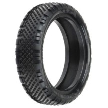 Proline Prism 2.2" 2WD CR4 (Soft Carpet) Off-Road Carpet Buggy Front Tires (2) (PRO8278304) PR8278-304