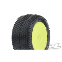 Proline Prism Carpet Tires MTD Yellow Mini-B Rear - 8297-12 (PRO829712) PR8297-12