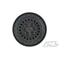 Proline Carbine 1.9" Black Plastic Internal Bead-Loc Dually Wheels (2) for Rock Crawlers Front or Rear (PRO278600) PR2786-00