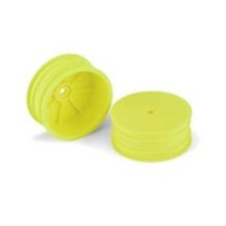 Proline Velocity 2.2" Hex Front Yellow Wheels (2) for TLR 22 5.0 (PRO278802) PR2788-02
