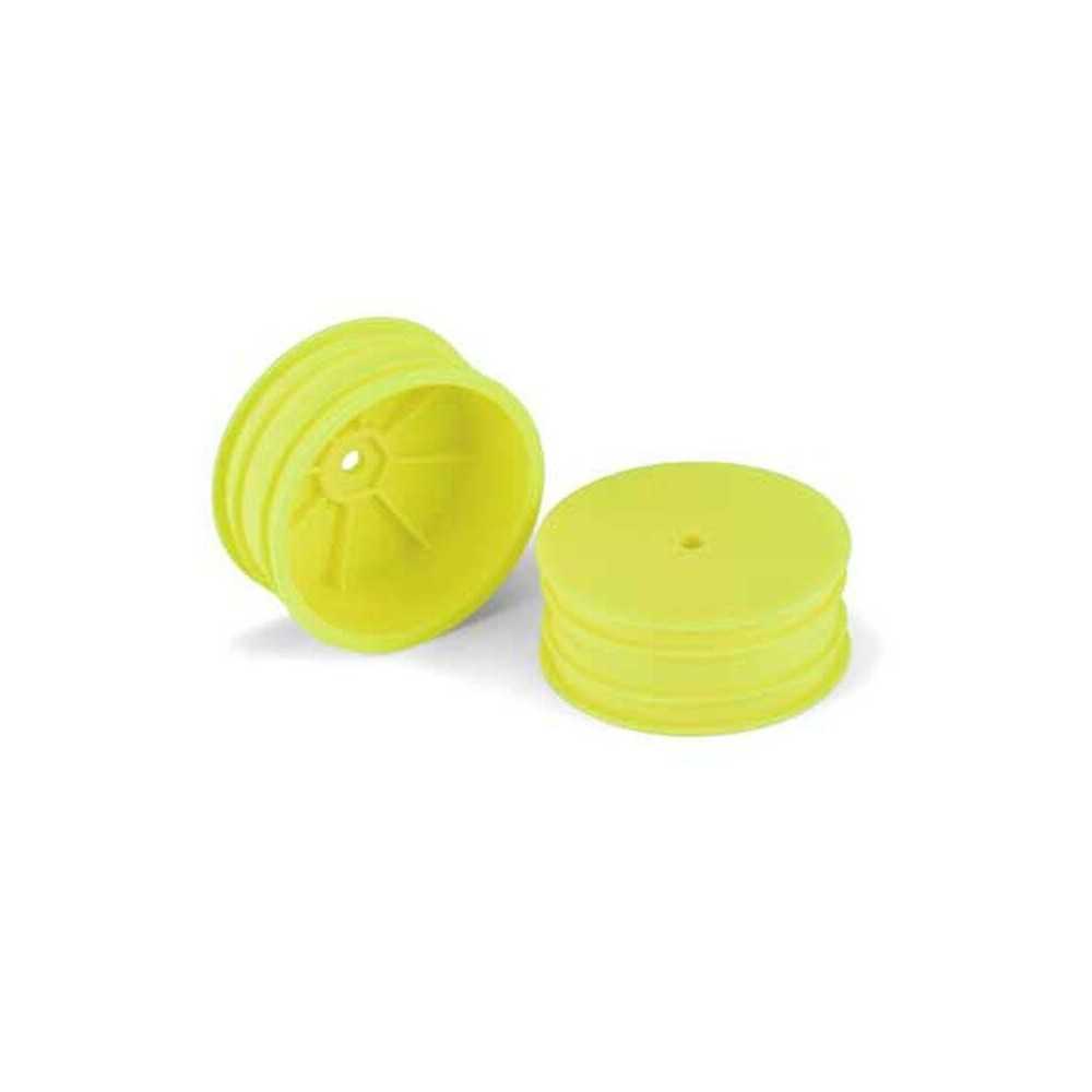 Proline Velocity 2.2" Hex Front Yellow Wheels (2) for TLR 22 5.0 (PRO278802) PR2788-02
