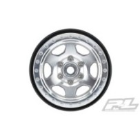 Proline Crestline 1.9 Aluminum Composite Internal Bead-Loc Wheels for Rock Crawlers Front or Rear (PRO279100) PR2791-00