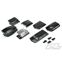 Proline No Prep Drag Racing Optional Hood Scoops and Blowers Variety Pack (Clear) (PRO636800) PR6368-00