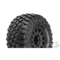 Proline BFGoodrich Baja T/A KR2 SC 2.2"/3.0" M2 (Medium) All Terrain Tires Mounted on Raid Black (PRO1012310) PR10123-10