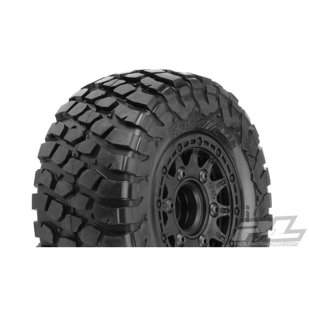 Proline BFGoodrich Baja T/A KR2 SC 2.2"/3.0" M2 (Medium) All Terrain Tires Mounted on Raid Black (PRO1012310) PR10123-10 Proline BFGoodrich Baja T/A KR2 SC 2.2"/3.0" M2 (Medium) All Terrain Tires Mounted on Raid Black (PRO1012310) PR10123-10