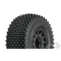 Proline Gladiator SC 2.2"/3.0" M2 (Medium) Tires Mounted on Raid Black (PRO116910) PR1169-10