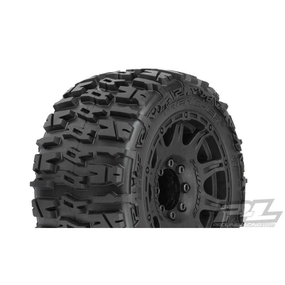 Proline Trencher LP 3.8" MTD Raid 8x32 Wheels 17mm F/R (PRO1017510) PR10175-10